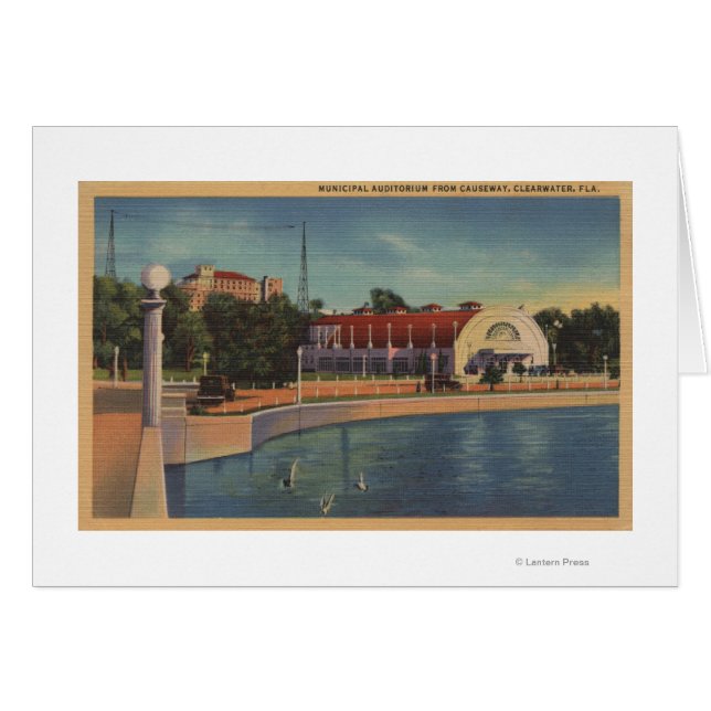 Clearwater, Florida - Aussicht auf die Stadt (Vorderseite (Horizontal))