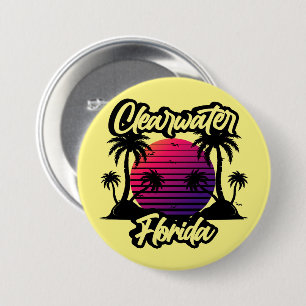 Clearwater Florida Button