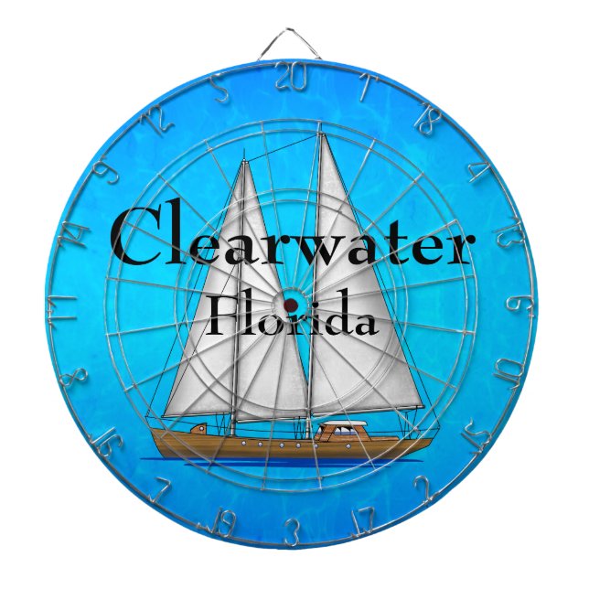 Clearwater Florida Dartscheibe (vorne)