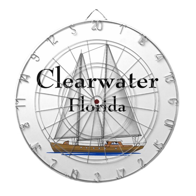 Clearwater Florida Dartscheibe (vorne)