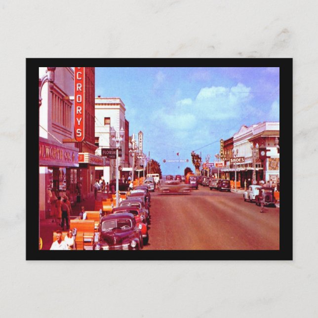 Clearwater, Florida Vintag Postkarte (Vorderseite)