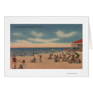 Clearwater, la Floride - vue de plage de