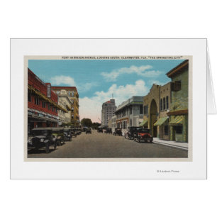 Clearwater, la Floride - vue du sud de pi Harrison