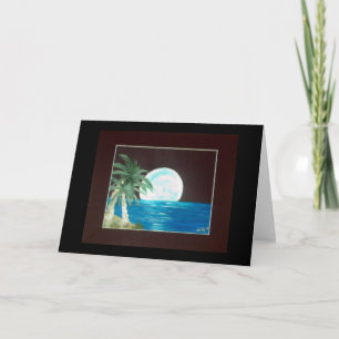 Clearwater Mond durch karminrotes dubin Karte