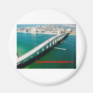 CLEARWATER STRAND FLORIDA MAGNET