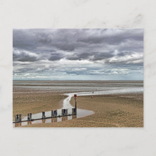 Cleethorpes Beach Lincolnshire Postkarte
