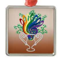 Clef-Blumenstrauß-Verzierung