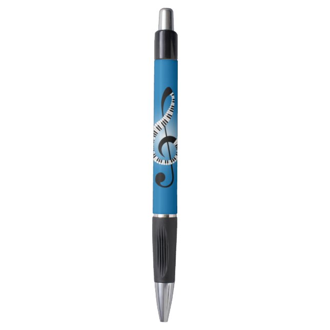 Clef Pen Kugelschreiber (Vorderseite Vertikal)