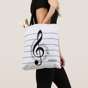 Clef und Notizen Tasche