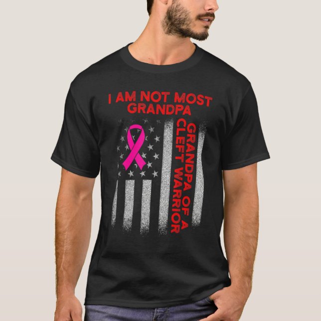 Cleft Gaumenbäume am meisten Großvater Starkes Bew T-Shirt (Vorderseite)