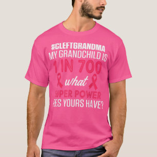 Cleft Palate Lip Oma 700 Starkes Bewusstsein T-Sh T-Shirt