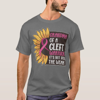 Cleft Palate Lip Oma Starkes Bewusstsein T-Shirt