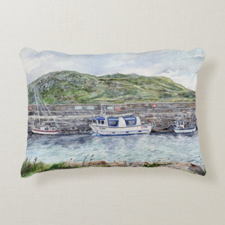Cleggan Harbour, Connemara, Irland Kissen-Design Dekokissen