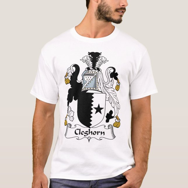 Cleghorn Familienwappen T-Shirt (Vorderseite)