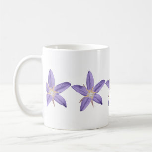 Clematis Blume Print Tasse