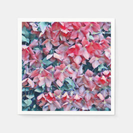 Clematis Blume Serviette