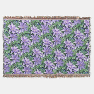 Clematis Lila Decke