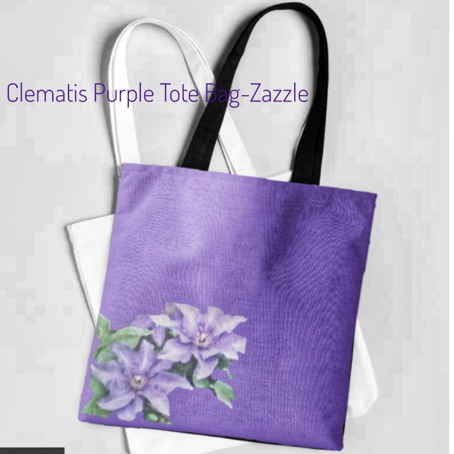 Clematis Lila Tasche (Von Creator hochgeladen)