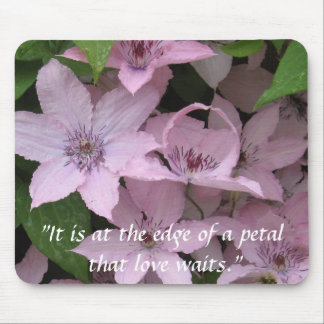Clematis Unfurled Mousepad