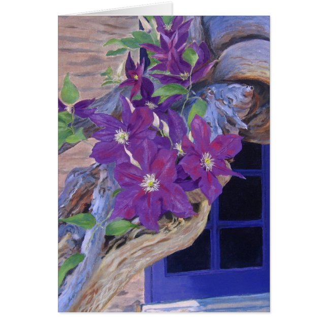 Clematisrebekarte (Vorne)