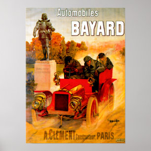 Clément-Bayard ~ Vintage Kfz-Werbung Poster