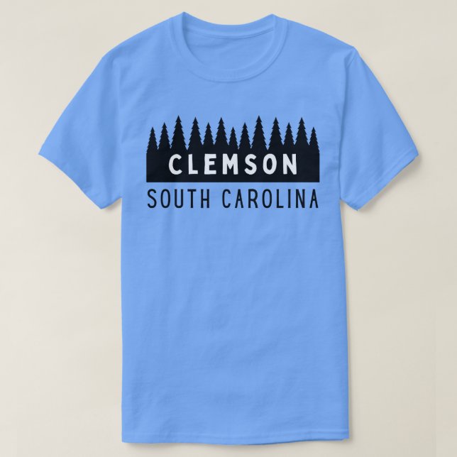 Clemson South olina SC Tourist Souvenir T-Shirt (Design vorne)