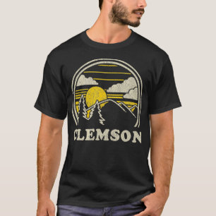 Clemson South olina SC Vintages Wandern T-Shirt
