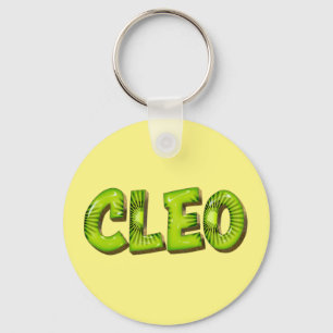 Cleo Name Kiwi Design Schlüsselger Schlüsselanhänger