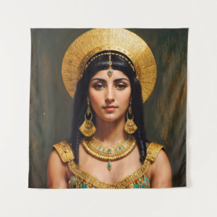 Cleopatra Ägyptische Königin Portrait Art Wandteppich