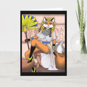 Cleopatra Grußkarte Karte