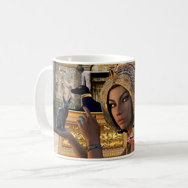 Cleopatra Kaffeetasse (Vorderseite Links)