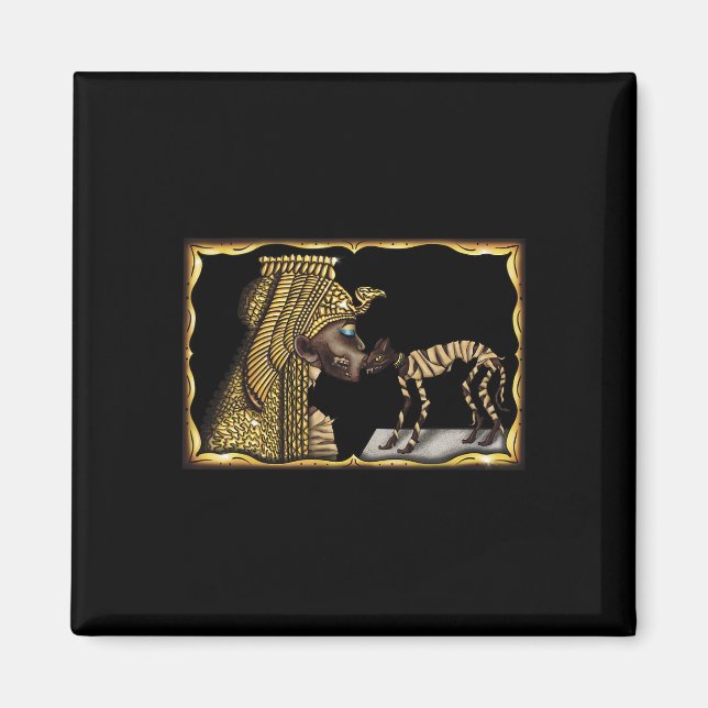 Cleopatra Mummy Magnet (Vorne)
