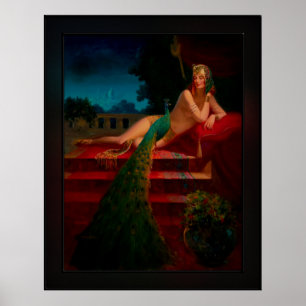 Cleopatra von Edward Mason Eggleston Poster