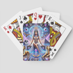 Cleopatras göttlicher Reich Die goldene Göttin Spielkarten