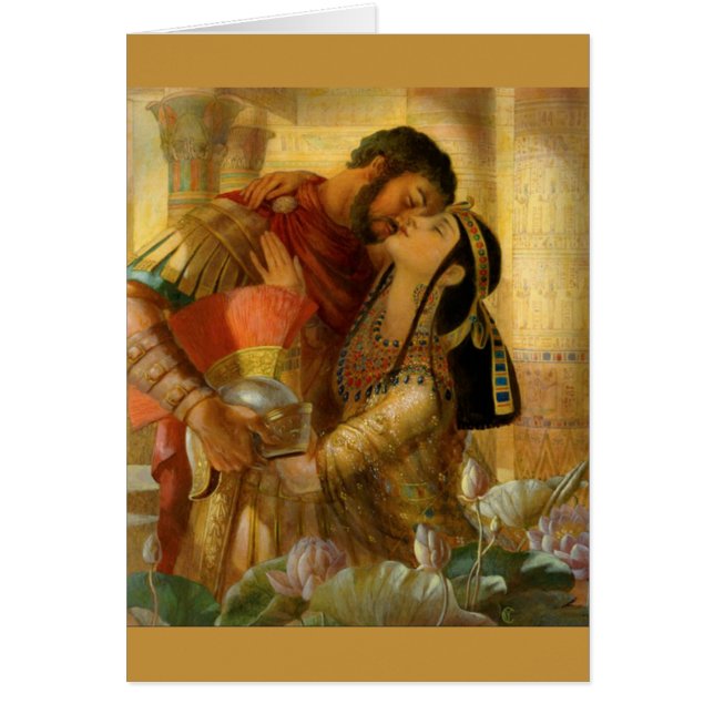 Cléopâtre et Marc Antony par Leyendecker (Devant)