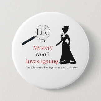 Cléopâtre Fox Mysteries Pin Bouton Bouton Badge