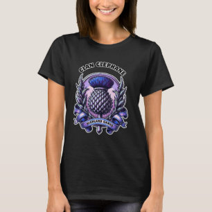 Clephane Clan Scottish Thistle Gaelic Games T-Shirt