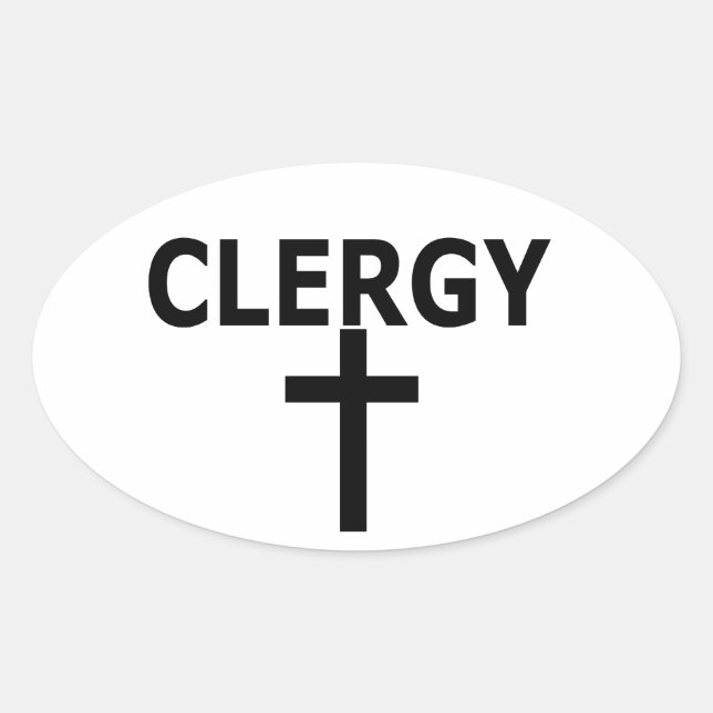 Clergy Window Sticker (Vorderseite)