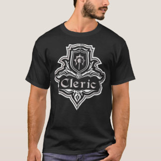 Cleric Class Emblem Dungeons und RPG Dragons Zip T-Shirt