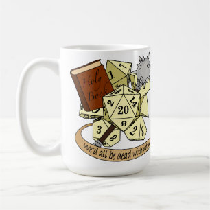Cleric Dice Design Kaffeetasse