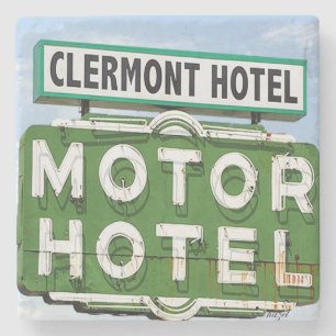Clermont Hotel, Geschenke Atlantas, Atlanta, Steinuntersetzer
