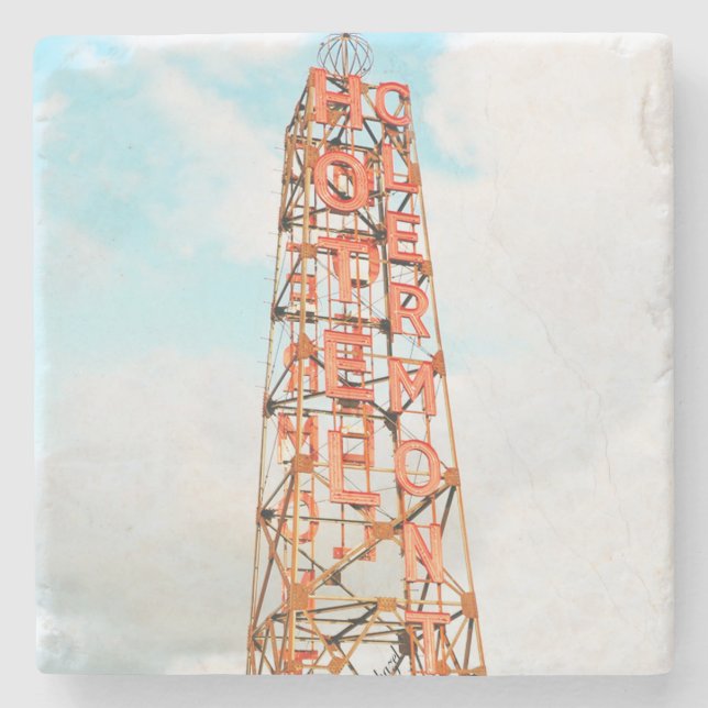 Clermont Hotel, Radio Tower, Clermont Steinuntersetzer (Vorderseite)