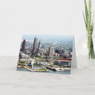 Cleveland-12x18 faltete Mitteilungskarten