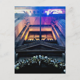 Cleveland Architecture auf Weihnachts-Postkarte Feiertagspostkarte