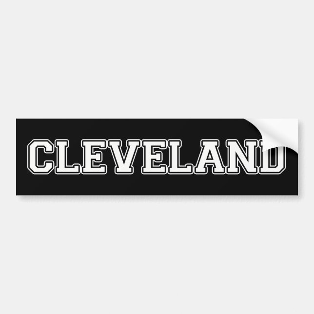 Cleveland Autoaufkleber (Vorne)