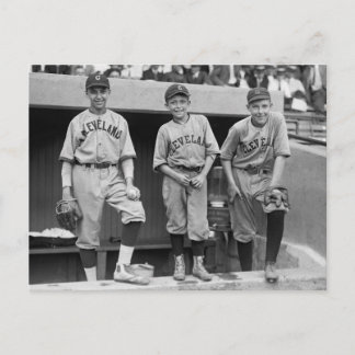 Cleveland-Balljungen, 1922 Postkarte