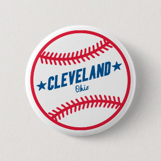 Cleveland-Baseball Button