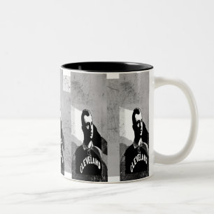 Cleveland-Baseball-Tasse Zweifarbige Tasse