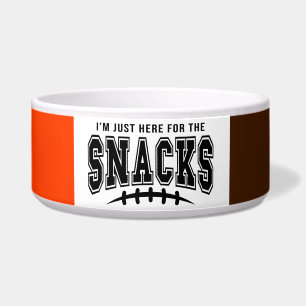 Cleveland Browns Fußball für Snacks Pet Napf