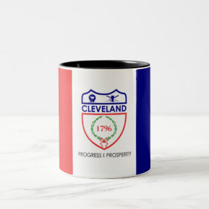 Cleveland City Zweifarbige Tasse